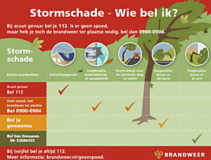 Stormschade? Bel ons!